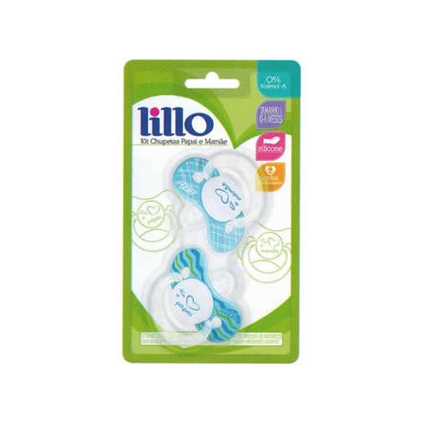 Kit 2 Chupetas Orto T1 Amo Papai e Mamãe - Lillo Menor preço em Kit 2 Chupetas Orto T1 Amo Papai e Mamãe - Lillo