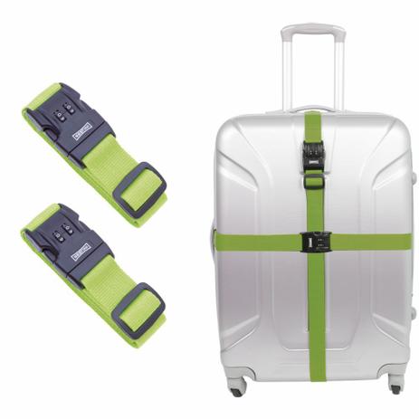 Kit 2 Cintas De Segurança C/Segredo P/Mala de Viagem Verde Sestini é boa?