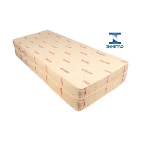 Kit 2 Colchões de Solteiro Premium (88X188X14) e Super Premium (78x188x12) para Bicama - Ortobom Menor preço em Kit 2 Colchões de Solteiro Premium (88X188X14) e Super Premium (78x188x12) para Bicama - Ortobom