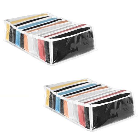 Kit 2 Colmeia Organizadora De Gavetas G Transparente Grande 31x34x10 cm 123Organizei - 123 Organizei Menor preço em Kit 2 Colmeia Organizadora De Gavetas G Transparente Grande 31x34x10 cm 123Organizei - 123 Organizei
