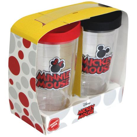 Kit 2 Copos 400 ML Mickey E Minnie Bordado Disney - Zona criativa Menor preço em Kit 2 Copos 400 ML Mickey E Minnie Bordado Disney - Zona criativa
