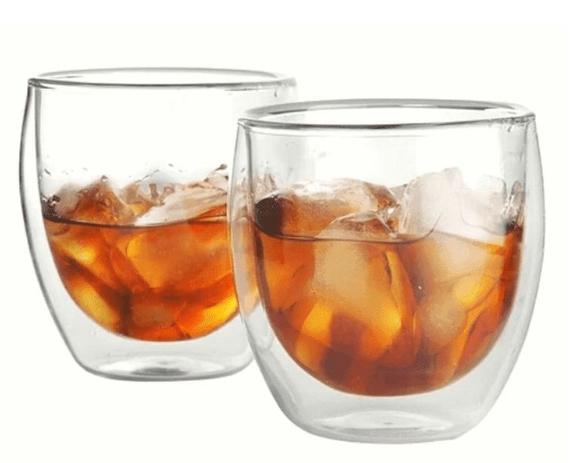 Kit 2 Copos de Vidro Duplo - 250ml - Zamun é boa?