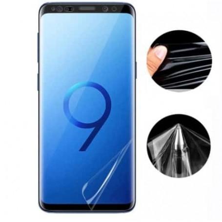 Menor preço em Kit 2 em 1 Capa Samsung Galaxy S9 Plus Anti Shock + Película Protetora de Gel - Hrebos