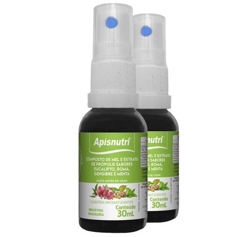 Kit 2 Extrato de própolis verde do alecrin Apisnutri 30ml Menor preço em Kit 2 Extrato de própolis verde do alecrin Apisnutri 30ml