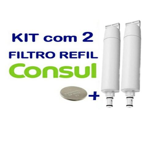 Kit 2 Filtro Refil Consul Compativel Cpc31 Cpb34 Cix06ax - Purisul Ind. Menor preço em Kit 2 Filtro Refil Consul Compativel Cpc31 Cpb34 Cix06ax - Purisul Ind.