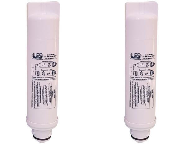 Kit 2 Filtro Refil Para Purificador de Água Electrolux - modelos PE 11 - PA 21 - PA 26 - PA 31 - WFS Menor preço em Kit 2 Filtro Refil Para Purificador de Água Electrolux - modelos PE 11 - PA 21 - PA 26 - PA 31 - WFS