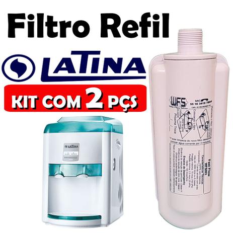 Kit 2 Filtro Refil Para Purificador de Água Latina - modelos 335 - 355 - 375 - PURITRONIC - PURIMIX - PURI ICE - Wfs Menor preço em Kit 2 Filtro Refil Para Purificador de Água Latina - modelos 335 - 355 - 375 - PURITRONIC - PURIMIX - PURI ICE - Wfs