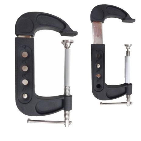Kit 2 Grampos Tipo C Multidimensional C/ Ajuste 4a 7 pol 206149 MTX Menor preço em Kit 2 Grampos Tipo C Multidimensional C/ Ajuste 4a 7 pol 206149 MTX