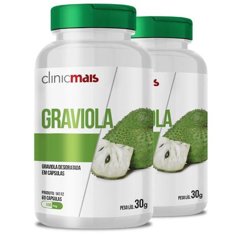 Kit 2 Graviola 500mg Chá mais 60 cápsulas é ruim? Kit 2 Graviola 500mg Chá mais 60 cápsulas é boa?