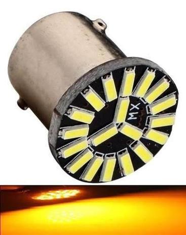 Kit 2 Lampada 19 Led Cambus Ba15s 1P P21 1156 Laranja 12v - Mfl é boa?