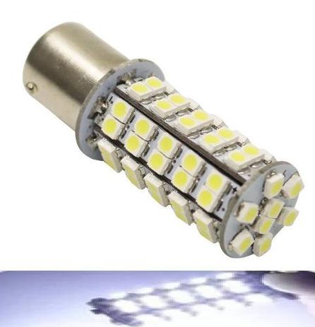 Kit 2 Lampada 68 Led Ba15s 1P P21 1156 Branca 12v - Mfl Menor preço em Kit 2 Lampada 68 Led Ba15s 1P P21 1156 Branca 12v - Mfl