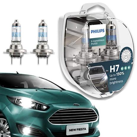 Kit 2 Lâmpada Automotiva Faróis X-treme Vision Pro 150 H7 Philips Menor preço em Kit 2 Lâmpada Automotiva Faróis X-treme Vision Pro 150 H7 Philips