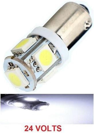 Kit 2 Lampada Ba9s 5 Led Branca T4w 69 24v - Mfl é boa?