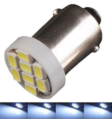 Kit 2 Lampada Ba9s 8 Led Branca T4w 69 12v - Mfl Menor preço em Kit 2 Lampada Ba9s 8 Led Branca T4w 69 12v - Mfl