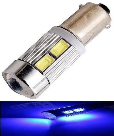 Kit 2 Lampada Ba9s Cambus Cree 10 Led Azul 12v - Mfl Menor preço em Kit 2 Lampada Ba9s Cambus Cree 10 Led Azul 12v - Mfl