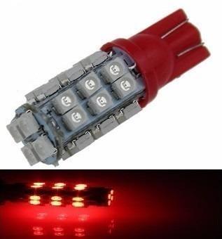 Kit 2 Lampada T10 28 Led Vermelha Pingo 12v - Mfl é boa?
