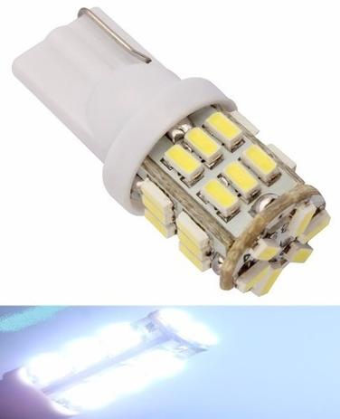 Kit 2 Lampada T10 30 Led Branca Pingo 12v - Mfl Menor preço em Kit 2 Lampada T10 30 Led Branca Pingo 12v - Mfl