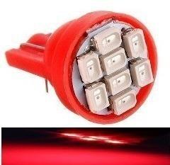 Kit 2 Lampada T10 8 Led Vermelha Pingo 12v - Mfl Menor preço em Kit 2 Lampada T10 8 Led Vermelha Pingo 12v - Mfl