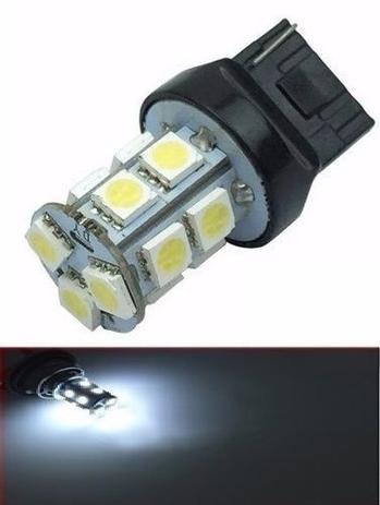 Kit 2 Lampada T20 13 Led 1P W21 Branca 7440 5050 12v - Mfl Menor preço em Kit 2 Lampada T20 13 Led 1P W21 Branca 7440 5050 12v - Mfl
