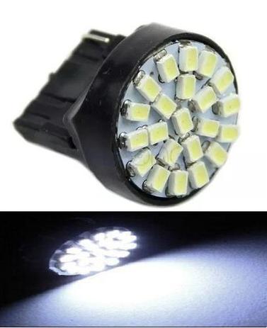 Kit 2 Lampada T20 22 Led 1P W21 7440 Branca 12v - Mfl Menor preço em Kit 2 Lampada T20 22 Led 1P W21 7440 Branca 12v - Mfl