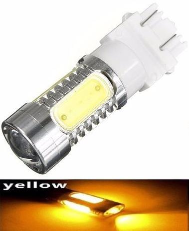Kit 2 Lampada T25 Cree Cob Led Laranja 1P 3156 12v - Mfl Menor preço em Kit 2 Lampada T25 Cree Cob Led Laranja 1P 3156 12v - Mfl