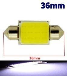 Kit 2 Lampada Torpedo C5w Cob Led Chip 36 Mm 12v - Mfl Menor preço em Kit 2 Lampada Torpedo C5w Cob Led Chip 36 Mm 12v - Mfl
