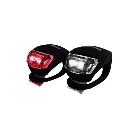 Kit 2 Lanternas De Led Para Bicicleta Brasfort Preto é boa?