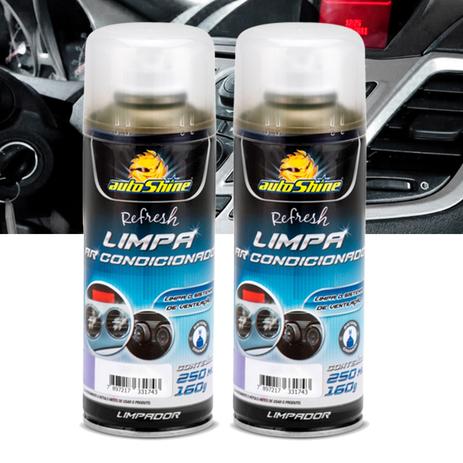 Kit 2 Limpa Ar Condicionado Citrus 250ml Autoshine Menor preço em Kit 2 Limpa Ar Condicionado Citrus 250ml Autoshine
