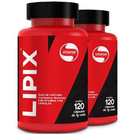 Kit 2 Lipix Óleo de Cartamo Vitafor 120 cápsulas é boa?