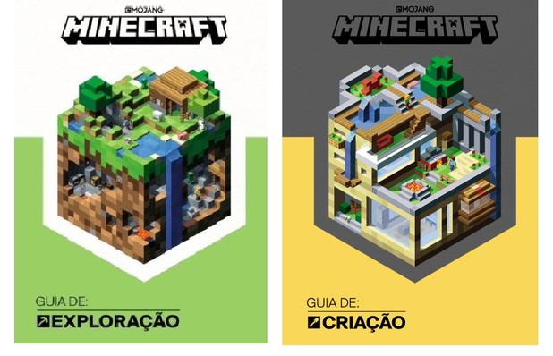 Kit 2 Livros Minecraft Guia Criação + Exploração - Combo Menor preço em Kit 2 Livros Minecraft Guia Criação + Exploração - Combo