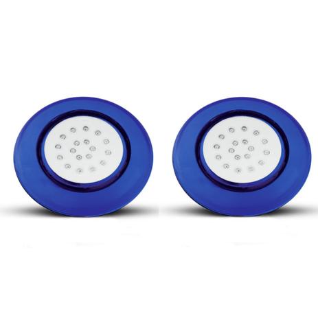 Kit 2 Luminárias de Piscina 12v 18w 125mm Ip68 Led Branco 6500k Corpo Azul - Iluctron é boa?