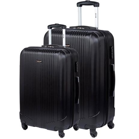 Kit 2 Malas B M Para Viagem Com Rodinhas Executivo 360 4 Life 3 - Preto - Sestini é ruim? Kit 2 Malas B M Para Viagem Com Rodinhas Executivo 360 4 Life 3 - Preto - Sestini é boa?