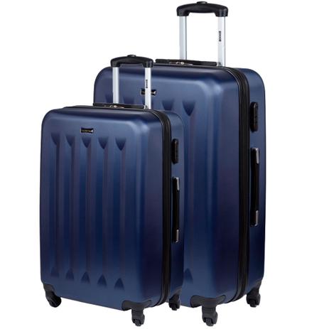 Kit 2 Malas M G de Viagem Com Rodinhas 360 4 Joy 3 - Marinho - Sestini é boa?