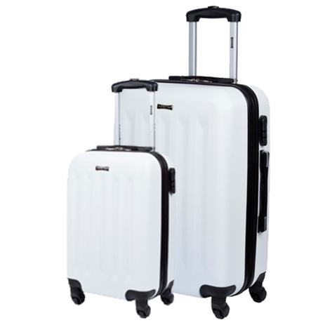 Kit 2 Malas P G de Viagem Com Rodinhas 360 4 Joy 3 - Branco - Sestini é boa?