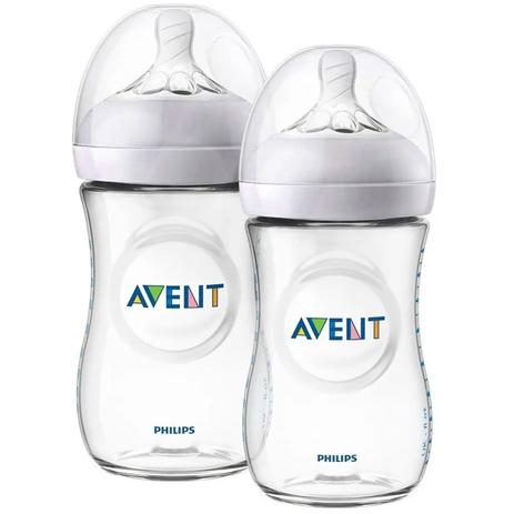 Kit 2 Mamadeiras Avent Anti Cólica 260ml Pétala Neutral - Philips Avent Menor preço em Kit 2 Mamadeiras Avent Anti Cólica 260ml Pétala Neutral - Philips Avent