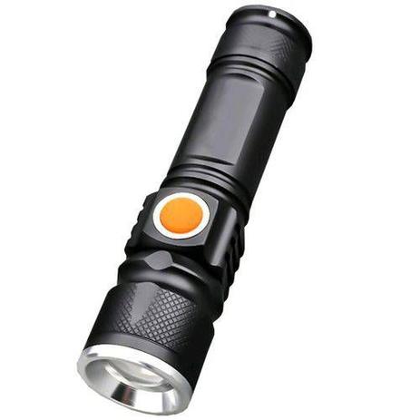 Kit 2 - Mini Lanterna Led T6 Recarregável USB - Sfs Menor preço em Kit 2 - Mini Lanterna Led T6 Recarregável USB - Sfs