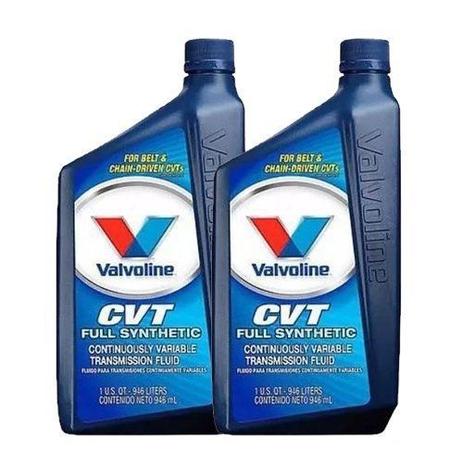 Kit 2 oleo cambio transmissao automatica valvoline cvt fluido sintetico 946 ml cada - kit00328 Menor preço em Kit 2 oleo cambio transmissao automatica valvoline cvt fluido sintetico 946 ml cada - kit00328
