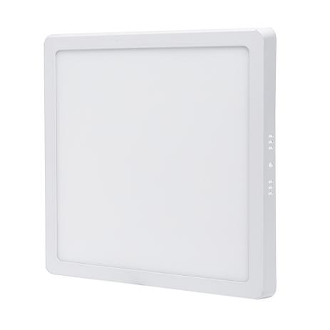 Kit 2 painel plafon quadrado sobrepor 25w branco quente - Swissport Menor preço em Kit 2 painel plafon quadrado sobrepor 25w branco quente - Swissport