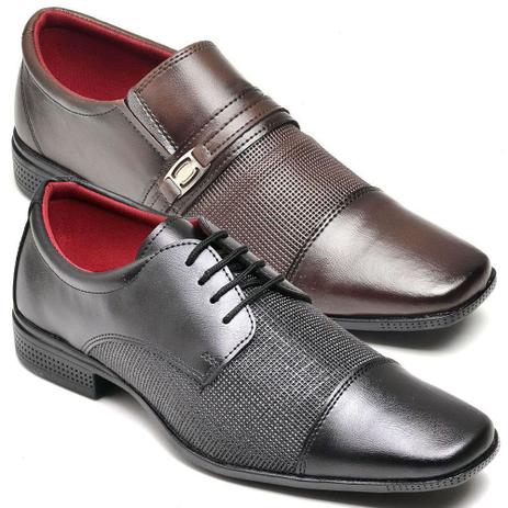 sapato social masculino solado de borracha