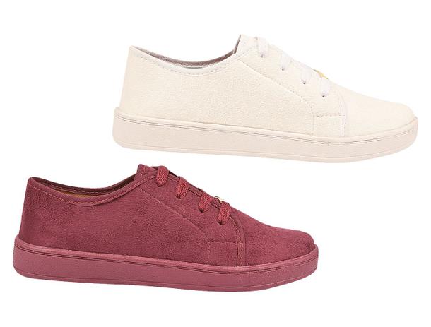 sapatenis de camurça feminino