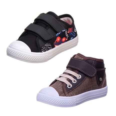 Kit 2 Pares Tênis Infantil Bebê Masculino Leve Macio - AS301 - Algarte Shoes é boa?