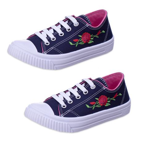 Kit 2 Pares Tenis Infantil Feminino Super Leve - AS298 - Algarte Shoes -  Calçados Infantis - Magazine Luiza