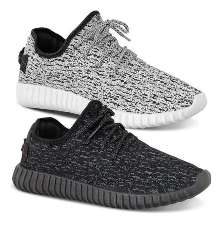 Kit 2 Pares Tenis Masculino Header Yzy 2019 Top De Linha, Envio Rapido -  Calçados Masculinos - Magazine Luiza