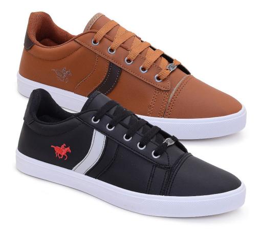 Kit 2 Pares Tênis Masculino Sapatenis Original Lançamento - Polo Energy -  No Magalu - Magazine Luiza