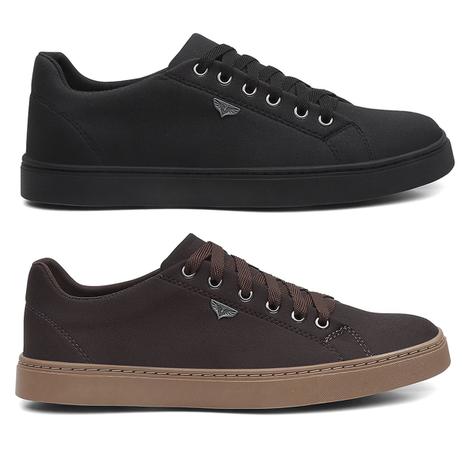 Kit 2 Pares Tênis Sapatênis Casual Masculino Ethos - Sapatênis Masculino -  Magazine Luiza