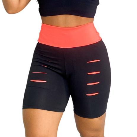 bermuda de academia feminina