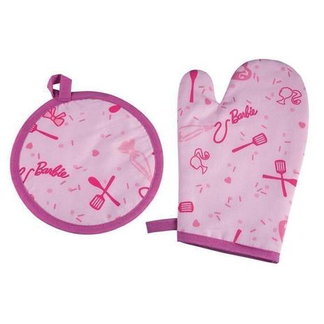 Kit 2 Pecas Barbie Chef 1 Luva + 1 Pega Panela Lepper Menor preço em Kit 2 Pecas Barbie Chef 1 Luva + 1 Pega Panela Lepper