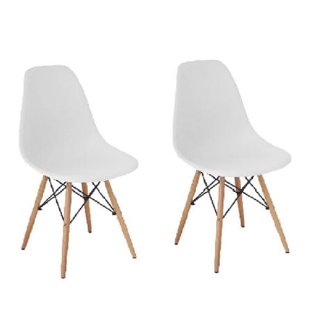 Kit 2 peças cadeira charles eames wood design dsw - CDS Menor preço em Kit 2 peças cadeira charles eames wood design dsw - CDS