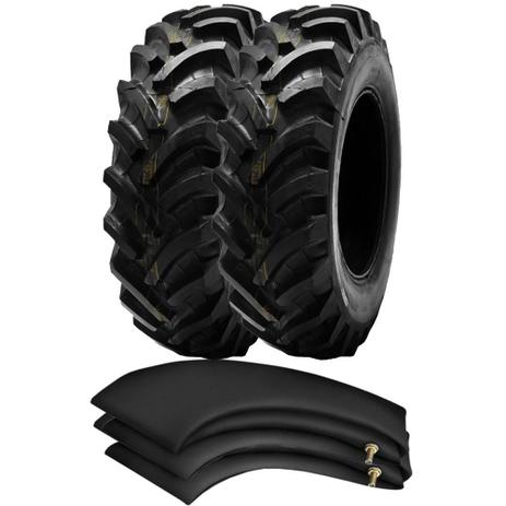 Kit 2 Pneus 12.4-24 ( 12,4-24 ) 10Pr Tubetype Tm95 Pirelli + Camaras - Pirelli agro Menor preço em Kit 2 Pneus 12.4-24 ( 12,4-24 ) 10Pr Tubetype Tm95 Pirelli + Camaras - Pirelli agro