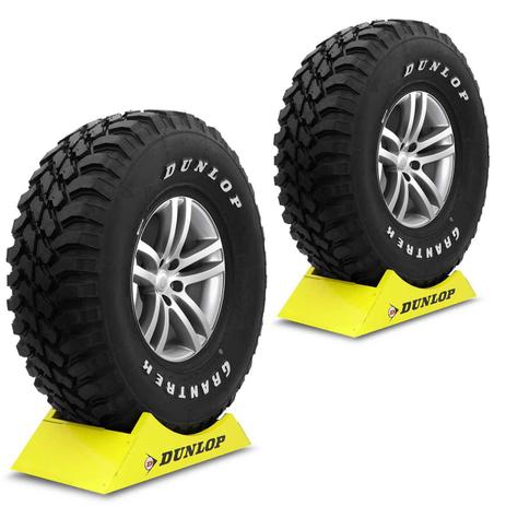Kit 2 Pneus Dunlop Aro 15 31X10.50R15 109N GRANDTREK MT1 Caminhonete Pick-Up Com LETRAS BRANCAS Menor preço em Kit 2 Pneus Dunlop Aro 15 31X10.50R15 109N GRANDTREK MT1 Caminhonete Pick-Up Com LETRAS BRANCAS
